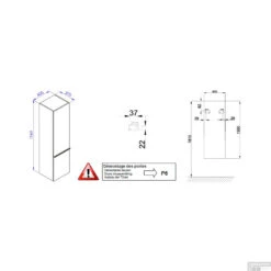 Badkamerkast Allibert Santiago Kolom 2 Deurs Soft Close Glanzend Alpen Wit 40x156x37 Cm -Geberiter Meubels Geschaft badkamerkast allibert santiago kolom 2 deurs soft close 40x156x37 cm tech