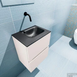 MONDIAZ ADA 40cm Toiletmeubel Linen. LEX Wastafel Urban Rechts Zonder Kraangat 9 MONDIAZ ADA 40cm Toiletmeubel Linen. LEX Wastafel Urban Rechts Zonder Kraangat -Geberiter Meubels Geschaft badkamermeubel ada linen model lex urban top 0004