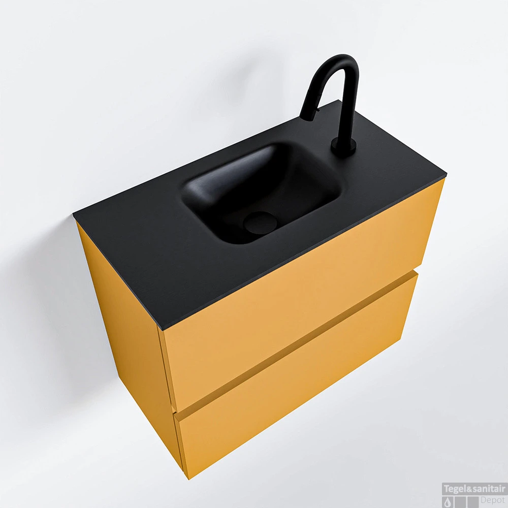 MONDIAZ ADA 60cm Toiletmeubel Ocher. LEX Wastafel Urban Midden 1 Kraangat 3 MONDIAZ ADA 60cm Toiletmeubel Ocher. LEX Wastafel Urban Midden 1 Kraangat