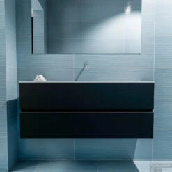 MONDIAZ ADA 120cm Toiletmeubel Urban. LEX Wastafel Talc Midden Zonder Kraangat -Geberiter Meubels Geschaft badkamermeubel ada urban model lex talc front 00026