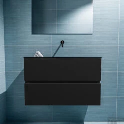 MONDIAZ ADA 80cm Toiletmeubel Urban. LEX Wastafel Urban Midden Zonder Kraangat -Geberiter Meubels Geschaft badkamermeubel ada urban model lex urban front 0014