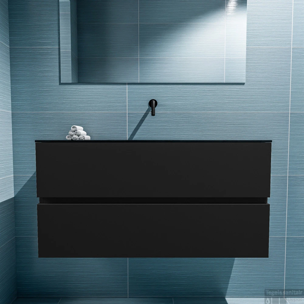 MONDIAZ ADA 100cm Toiletmeubel Urban. LEX Wastafel Urban Midden Zonder Kraangat 6 MONDIAZ ADA 100cm Toiletmeubel Urban. LEX Wastafel Urban Midden Zonder Kraangat - Afbeelding 4