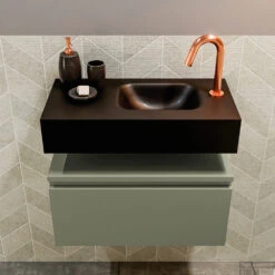 MONDIAZ ANDOR 60cm Toiletmeubel Army. LEX 60cm Wastafel Urban Rechts 1 Kraangat 10 MONDIAZ ANDOR 60cm Toiletmeubel Army. LEX 60cm Wastafel Urban Rechts 1 Kraangat -Geberiter Meubels Geschaft badkamermeubel andor army model lex vrijhangend urban front 0011