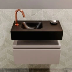 MONDIAZ ANDOR 60cm Toiletmeubel Smoke. LEX 60cm Wastafel Urban Links 1 Kraangat 10 MONDIAZ ANDOR 60cm Toiletmeubel Smoke. LEX 60cm Wastafel Urban Links 1 Kraangat -Geberiter Meubels Geschaft badkamermeubel andor smoke model lex vrijhangend urban front 0009