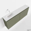 MONDIAZ TURE 120cm Toiletmeubel Army. EDEN Wastafel Talc Links Geen Kraangat -Geberiter Meubels Geschaft badkamermeubel army model eden talc google 0028