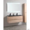 Badkamermeubel Casajoy Boston 120x46x55cm Eiken Met Artificial Stone Wastafel Zwart -Geberiter Meubels Geschaft badkamermeubel casajoy boston 120x46x55cm eiken met artificial stone wastafel zwart sfeer