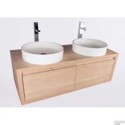 Badkamermeubel Casajoy City 120x50x40cm Eiken 7 Badkamermeubel Casajoy City 120x50x40cm Eiken -Geberiter Meubels Geschaft badkamermeubel casajoy montreal 120x50x40cm eiken detail