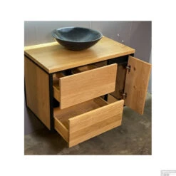 Badkamermeubel Casajoy Wood 80x48x55 Cm Eiken 10 Badkamermeubel Casajoy Wood 80x48x55 Cm Eiken -Geberiter Meubels Geschaft badkamermeubel casajoy wood 80x48x55 cm eiken detail4