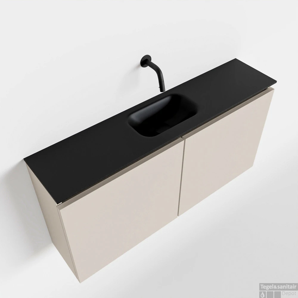 MONDIAZ TURE 100cm Toiletmeubel Linen. EDEN Wastafel Urban Midden Geen Kraangat 3 MONDIAZ TURE 100cm Toiletmeubel Linen. EDEN Wastafel Urban Midden Geen Kraangat