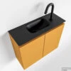 MONDIAZ TURE 60cm Toiletmeubel Ocher. EDEN Wastafel Urban Midden 1 Kraangat -Geberiter Meubels Geschaft badkamermeubel ocher model eden urban google 0007