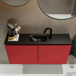 MONDIAZ TURE 100cm Toiletmeubel Fire. EDEN Wastafel Urban Midden 1 Kraangat 10 MONDIAZ TURE 100cm Toiletmeubel Fire. EDEN Wastafel Urban Midden 1 Kraangat -Geberiter Meubels Geschaft badkamermeubel ture fire model eden urban top 0019