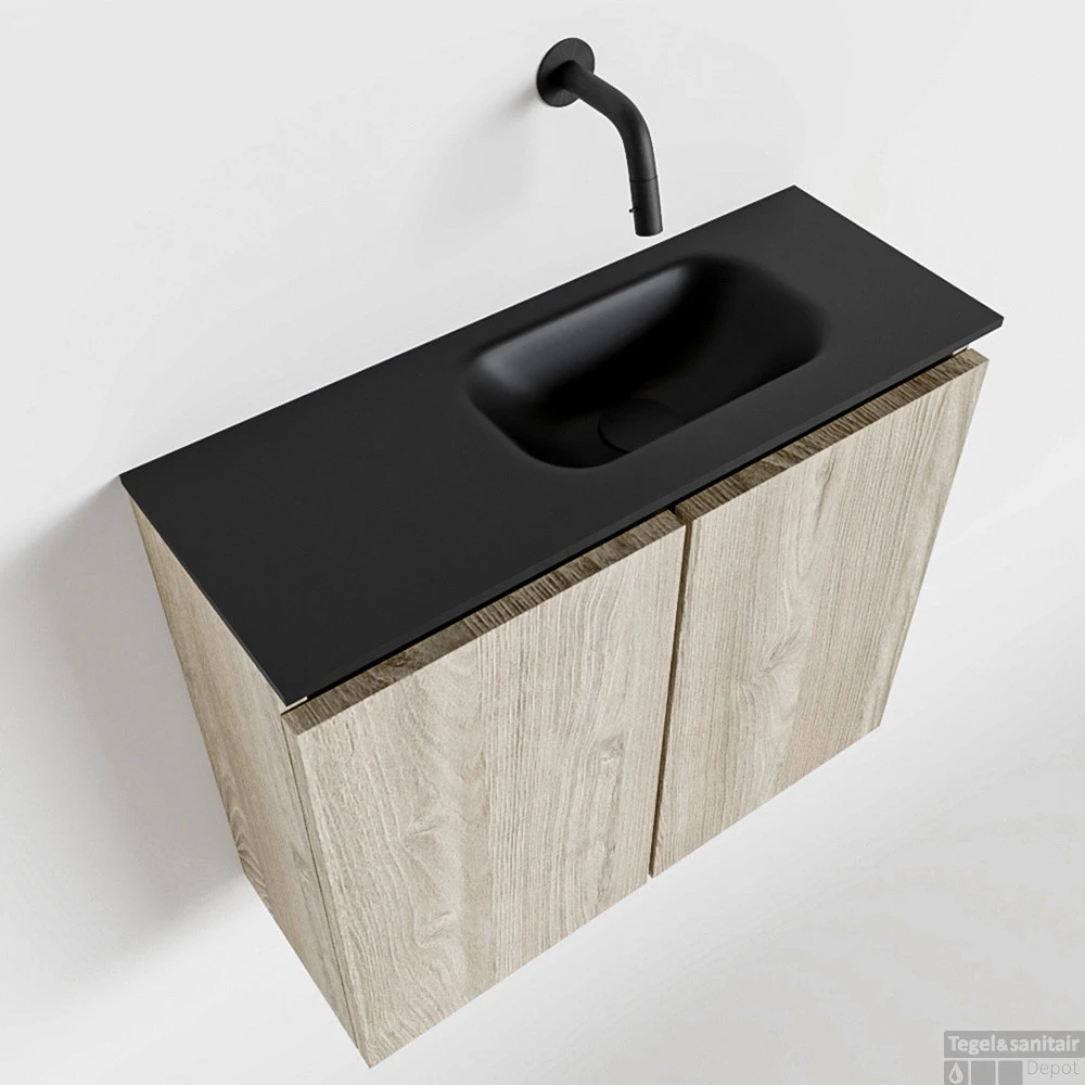 MONDIAZ TURE 60cm Toiletmeubel Light Brown Grey. EDEN Wastafel Urban Rechts Geen Kraangat 3 MONDIAZ TURE 60cm Toiletmeubel Light Brown Grey. EDEN Wastafel Urban Rechts Geen Kraangat