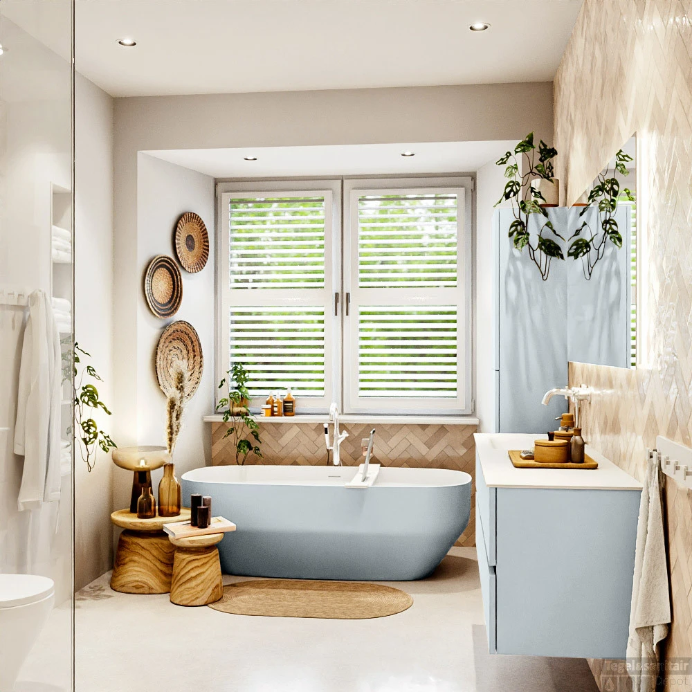 MONDIAZ VICA 150cm Badmeubel Onderkast Clay 2 Lades. Wastafel CLOUD Links 1 Kraangat, Kleur Talc. 8 MONDIAZ VICA 150cm Badmeubel Onderkast Clay 2 Lades. Wastafel CLOUD Links 1 Kraangat, Kleur Talc. - Afbeelding 6