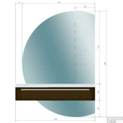 Badkamermeubelset Gliss Design Calypso 120 Cm Zwart Eiken -Geberiter Meubels Geschaft badkamermeubelset gliss design calypso 120 cm zwart eiken tech 1