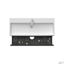 Badmeubel Duravit D-Neo Wand 118.4x44.2x62.5 Cm Mat Betongrijs -Geberiter Meubels Geschaft badmeubel duravit d neo wand 1184x442x625 mm mat betongrijs 3