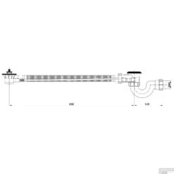 Badafvoer Met Overloopcombinatie Wiesbaden Chroom -Geberiter Meubels Geschaft basis badplug overloopcombinatie wiesbaden met waste tech 2