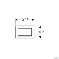 Bedieningsplaat Geberit Sigma 30 DF Mat Chroom Gelakt 7 Bedieningsplaat Geberit Sigma 30 DF Mat Chroom Gelakt -Geberiter Meubels Geschaft bedieningsplaat geberit sigma 30 df mat chroom tech