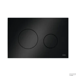 Bedieningsplaat TECE Loop Met Duospoeltechniek Zwart