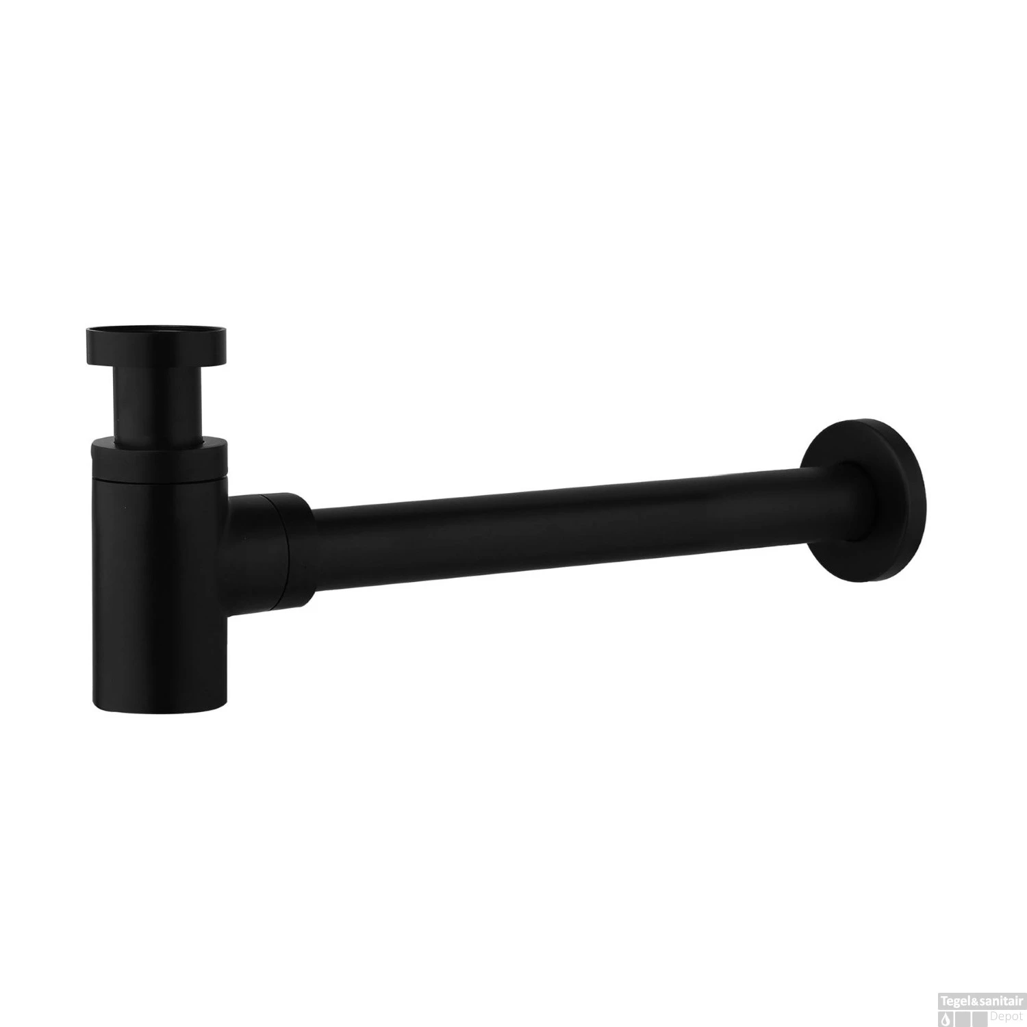 Bekersifon Brauer Ichoice Design Verlaagd Mat Zwart 4 Bekersifon Brauer Ichoice Design Verlaagd Mat Zwart - Afbeelding 2