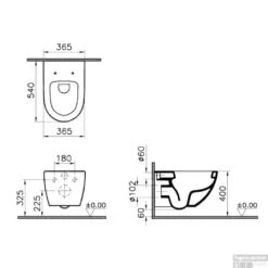 Grohe Rapid SL Toiletset Set14 B&W Zero Diepspoel Met Grohe Arena Of Skate Drukplaat -Geberiter Meubels Geschaft boss en wessing sero diepspoel plg0271790 tech 2