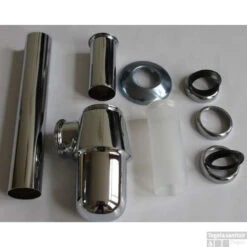 BWS Bekersifon Chroom Rond Inclusief Muurbuis En Rozet 5/4 X 32mm -Geberiter Meubels Geschaft bws bekersifon chroom rond inclusief muurbuis en rozet 5 4 x 32mm 7