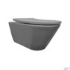 Wandcloset Met Toiletzitting Boss & Wessing Lia Rimless Mat Grijs -Geberiter Meubels Geschaft bws3621.32 shop