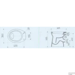 BWS Toiletpot Staand Verhoogd 6 PK Wit -Geberiter Meubels Geschaft bws toiletpot staand verhoogd 6 pk wit tech 1