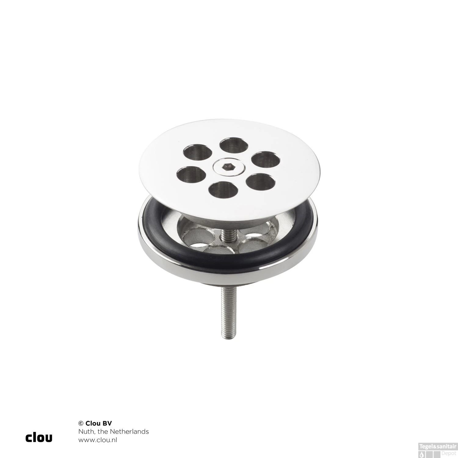 Clou Wash Me Plug Tbv Siliconen Waterstop Chroom 3 Clou Wash Me Plug Tbv Siliconen Waterstop Chroom