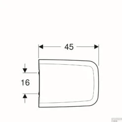 Closetzitting Geberit Icon Square Topfix Met Deksel Softclose Wit -Geberiter Meubels Geschaft closetzitting geberit icon square topfix met deksel softclosing wit tech3