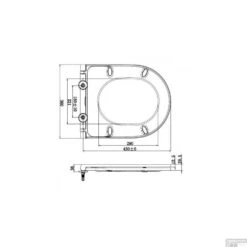 Closetzitting Wiesbaden Flatline 2.0 Met Deksel Wit -Geberiter Meubels Geschaft closetzitting wiesbaden flatline 2.0 met deksel wit tech