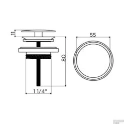 Clou Mini Wash Me Afvoerplug Met Afdekkap 55mm Mat Wit -Geberiter Meubels Geschaft clou mini wash me afvoerplug met afdekkap 55mm mat wit tech