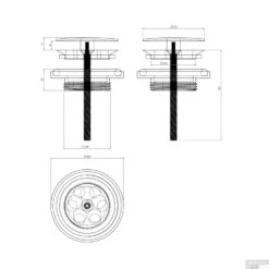 Clou Mini Wash Me Afvoerplug Met Afdekkap 55mm Mat Wit -Geberiter Meubels Geschaft clou mini wash me afvoerplug met afdekkap 55mm mat wit tech2
