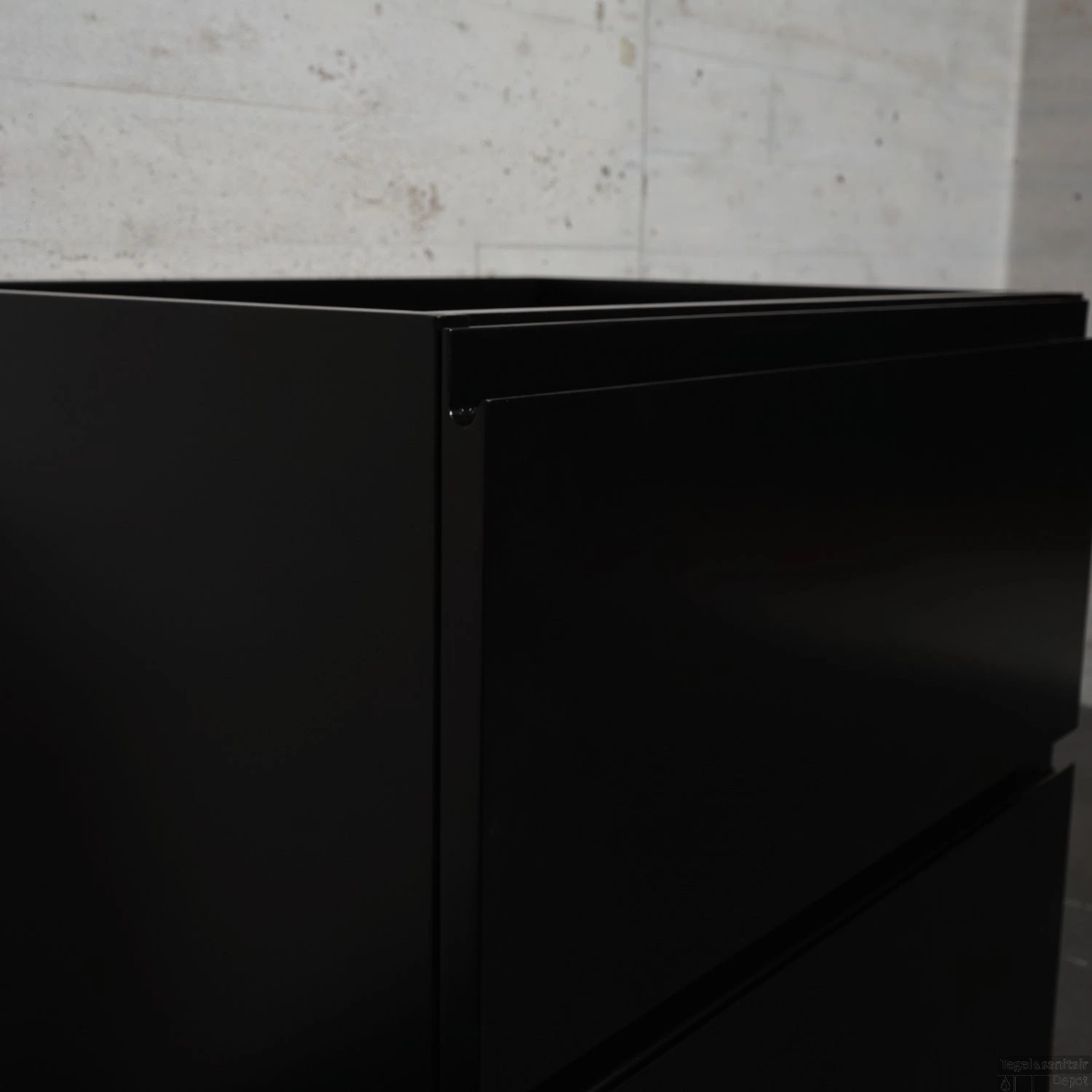 Badkamermeubelset Gliss Hermes 120 Cm Mat Zwart 7 Badkamermeubelset Gliss Hermes 120 Cm Mat Zwart - Afbeelding 5