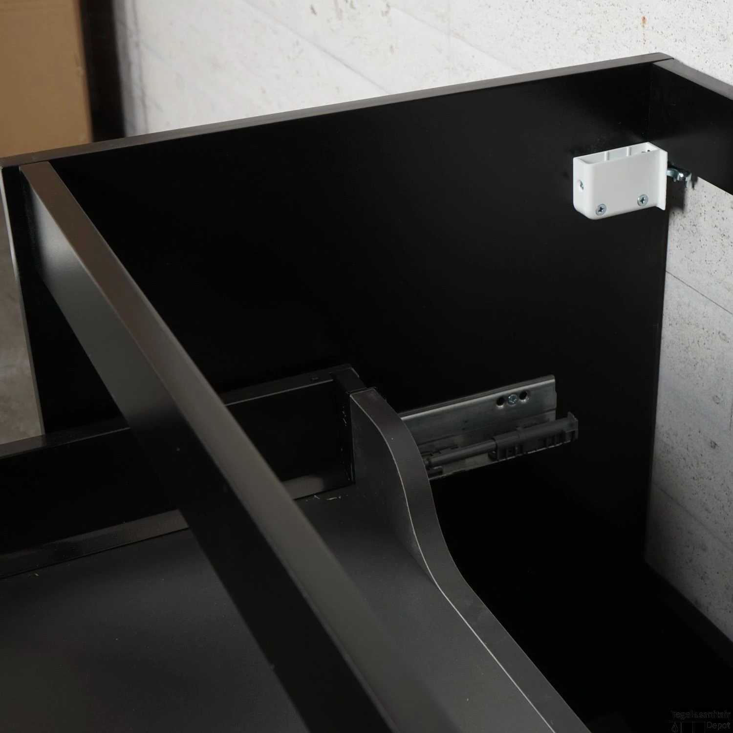 Badkamermeubelset Gliss Hermes 120 Cm Mat Zwart 9 Badkamermeubelset Gliss Hermes 120 Cm Mat Zwart - Afbeelding 7