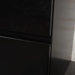 Badkamermeubelset Gliss Hermes 120 Cm Mat Zwart 15 Badkamermeubelset Gliss Hermes 120 Cm Mat Zwart -Geberiter Meubels Geschaft detail foto hermers zwart 7 8