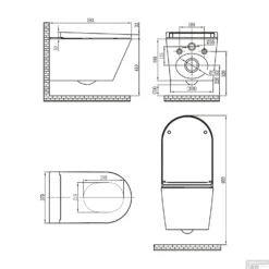 Douche WC Boss & Wessing Wand Inclusief Afstandsbediening Wit -Geberiter Meubels Geschaft douche wc boss wessing wand inclusief afstandsbediening wit tech