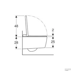 Douche WC Geberit AquaClean Sela Ladydouche Met Softclose En Deksel Wit -Geberiter Meubels Geschaft douche wc geberit sela wandcloset tech3