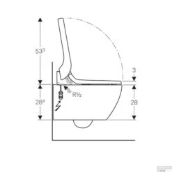 Douche WC Geberit AquaClean Tuma Classic Compleet Rimfree Glas Alpien Wit -Geberiter Meubels Geschaft douche wc geberit tuma classic tech3