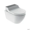 Douche WC Geberit AquaClean Tuma Comfort Compleet Rimfree Glas Zwart -Geberiter Meubels Geschaft douche wc geberit tuma comfort glas zwart shop