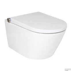 Douche WC RapoWash Luxe 2.0 Met Bidetspoeler En Afstandsbediening Wit -Geberiter Meubels Geschaft douche wc rapowash luxe 2.0 met bidetspoeler en afstandsbediening wit sfeer5