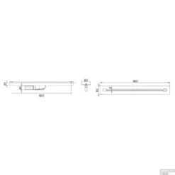 Douchegoot Boss & Wessing Colorato 60 Cm RVS Mat Zwart -Geberiter Meubels Geschaft douchegoot boss wessing lusso 60 cm rvs mat zwart tech