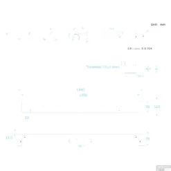 Douchegoot Differnz RVS Met Flens 90x7x7cm Rvs -Geberiter Meubels Geschaft douchegoot differnz rvs met flens 90x7x7cm rvs tech