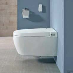 Douchewc VitrA V-care 1.1 Comfort V-Care Randloos Incl. Kinderfunctie & Ontkalkingsfunctie Bidetfunctie En Afstandsbediening -Geberiter Meubels Geschaft douchewc zero v care metropole rimfree diepspoel 38x60cm wit 5674b0036104 5