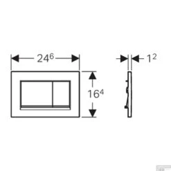 Drukplaat Geberit Sigma 30 DF Wit 7 Drukplaat Geberit Sigma 30 DF Wit -Geberiter Meubels Geschaft drukplaat geberit sigma 30 df wit 115883kj1 tech