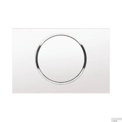 Bedieningsplaat Geberit Sigma 10 Wit Met Chroom