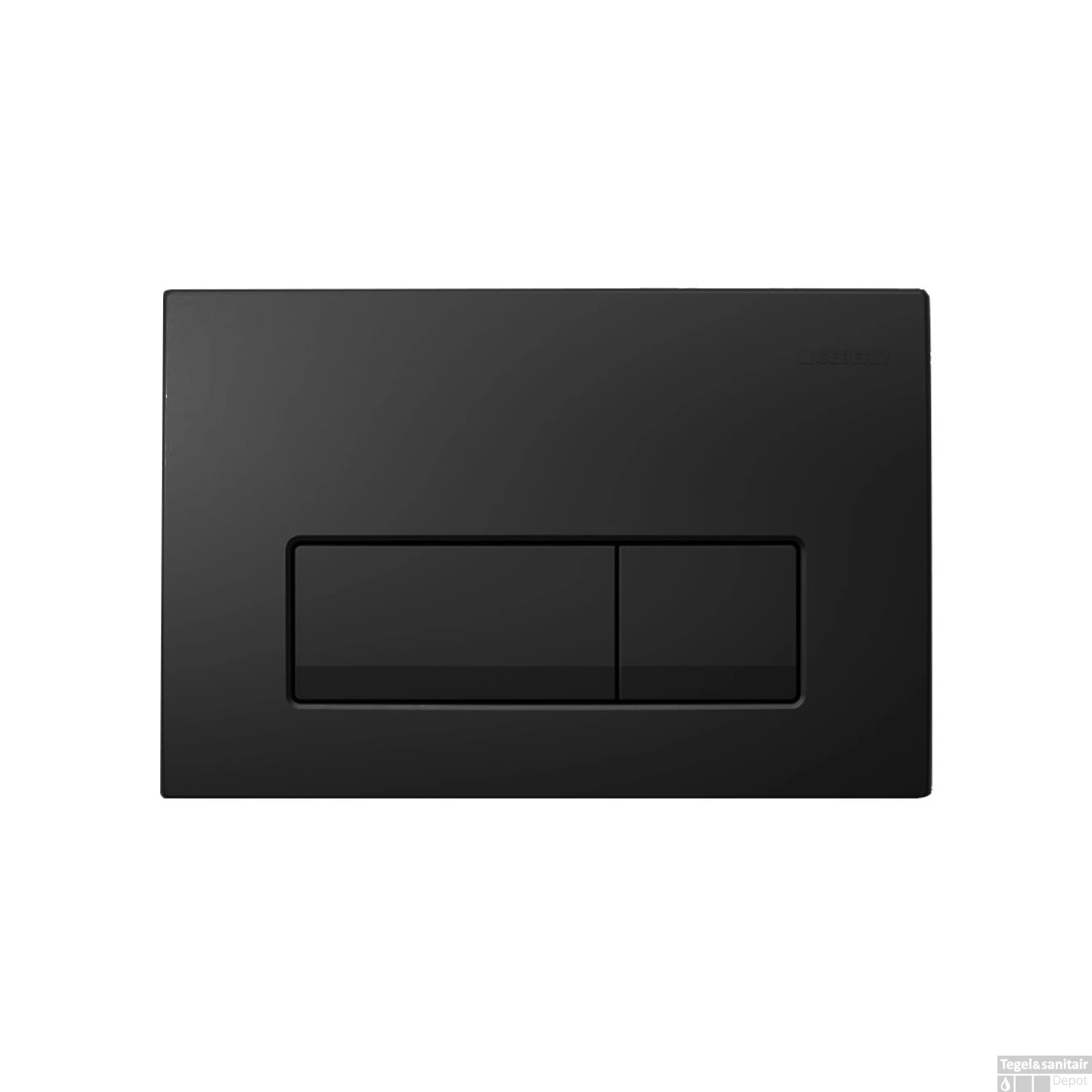 Drukplaat Geberit Delta 50 Mechanisch Frontbediening Mat Zwart 3 Drukplaat Geberit Delta 50 Mechanisch Frontbediening Mat Zwart