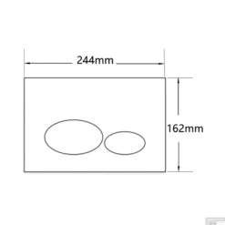 Drukplaat Voor Inbouwreservoir Wiesbaden X32 Metal Mat Wit -Geberiter Meubels Geschaft drukplaat voor inbouwreservoir wiesbaden x32 metal mat wit tech2