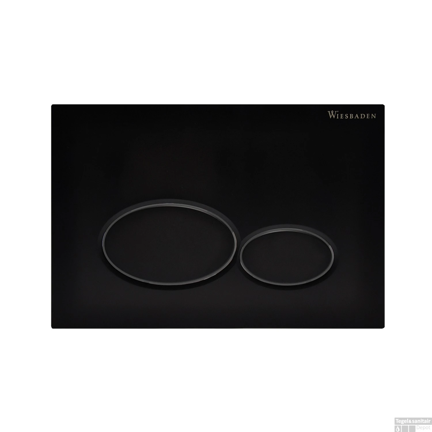 Drukplaat Wiesbaden TBV Geberit UP320 Mat Zwart 3 Drukplaat Wiesbaden TBV Geberit UP320 Mat Zwart