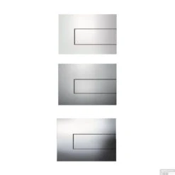 Urinoir Set Salenzi Hung Achterinlaat Mat Zwart Met TECE Square Drukplaat Metaal -Geberiter Meubels Geschaft drukplaten tece square metaal 1