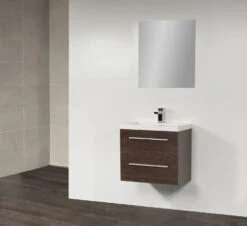 Badkamermeubel XXS 60 Cm Black Wood -Geberiter Meubels Geschaft dsc01540 3 1